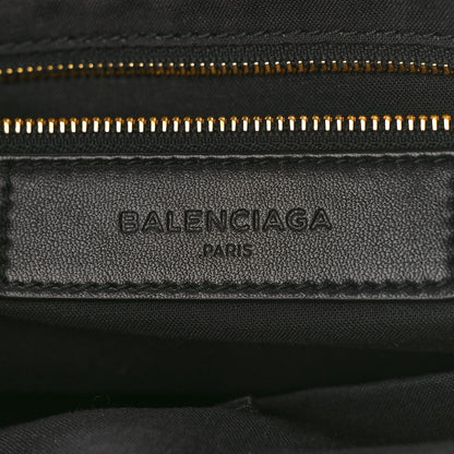 Balenciaga Chevre Gold Metallic Edge Hardware City Black 6 of 8