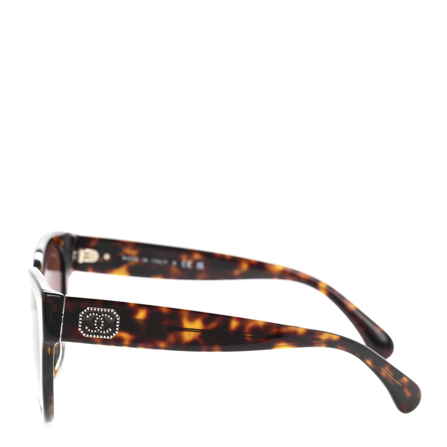 Chanel Acetate Enamel Sunglasses 5477-A Tortoise 3 of 9