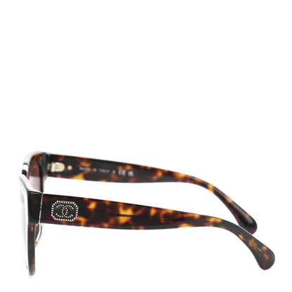 Chanel Acetate Enamel Sunglasses 5477-A Tortoise 3 of 9