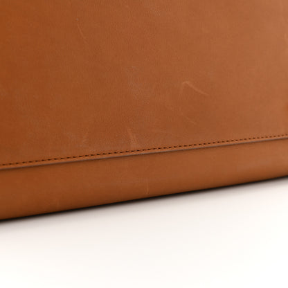 The Row Polished Saddle Calfskin Soft Margaux 12 Cuir 12 of 12