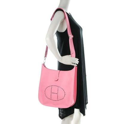 Hermes Epsom Evelyne III GM Rose Confetti 2 of 8