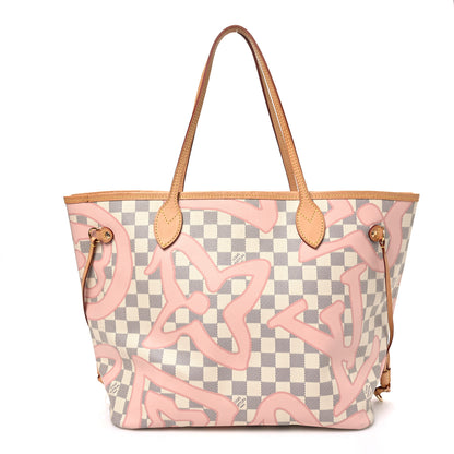 Louis Vuitton Damier Azur Tahitienne Neverfull MM 1 of 11