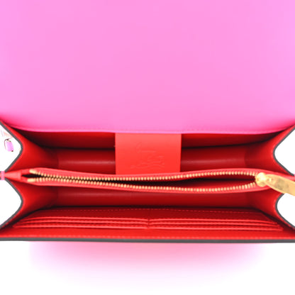 Christian Louboutin Calfskin Large Elisa Shoulder Bag Hot Pink 5 of 11