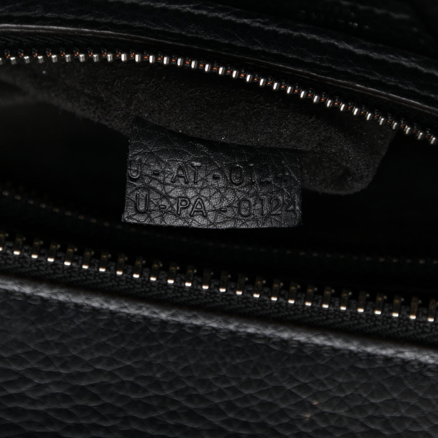 Celine Drummed Calfskin Micro Luggage Black 7 of 11