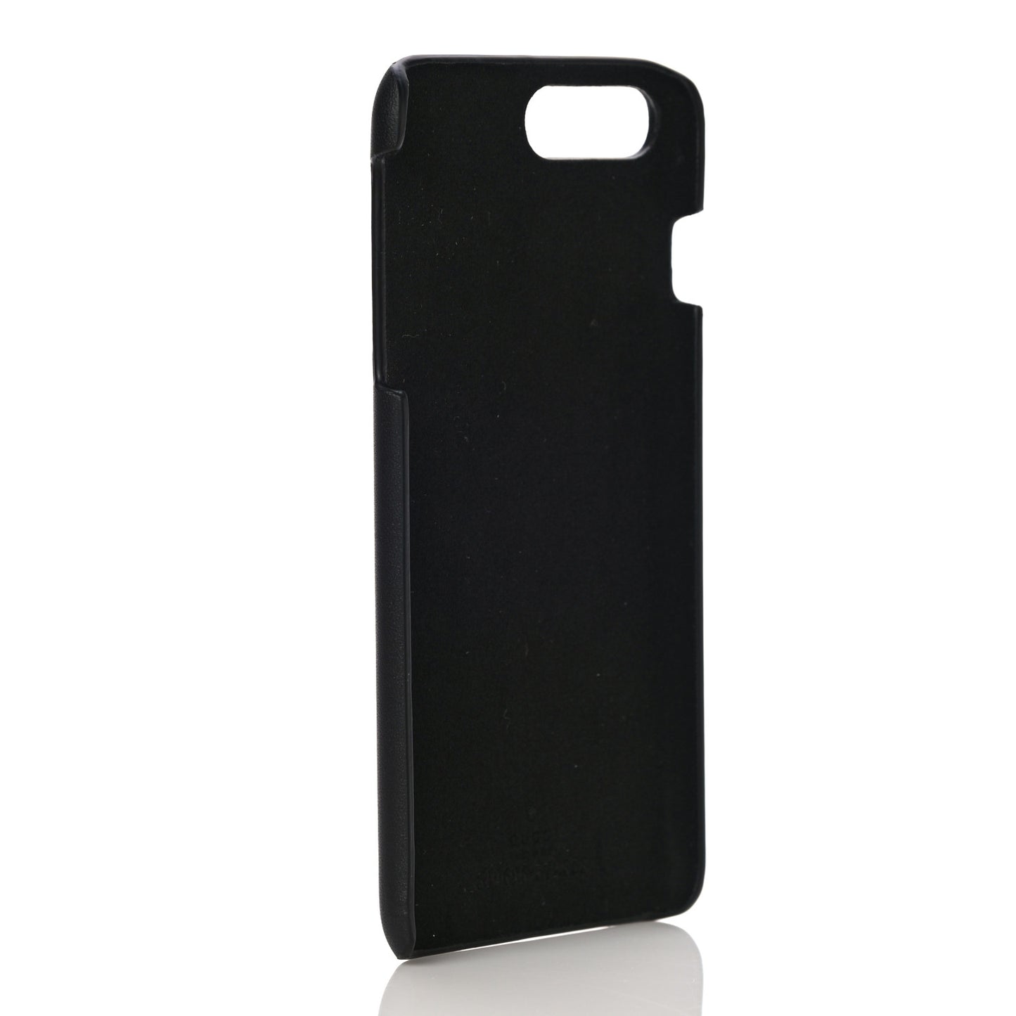 X SEGA Calfskin iPhone 7/8 Plus Case Black