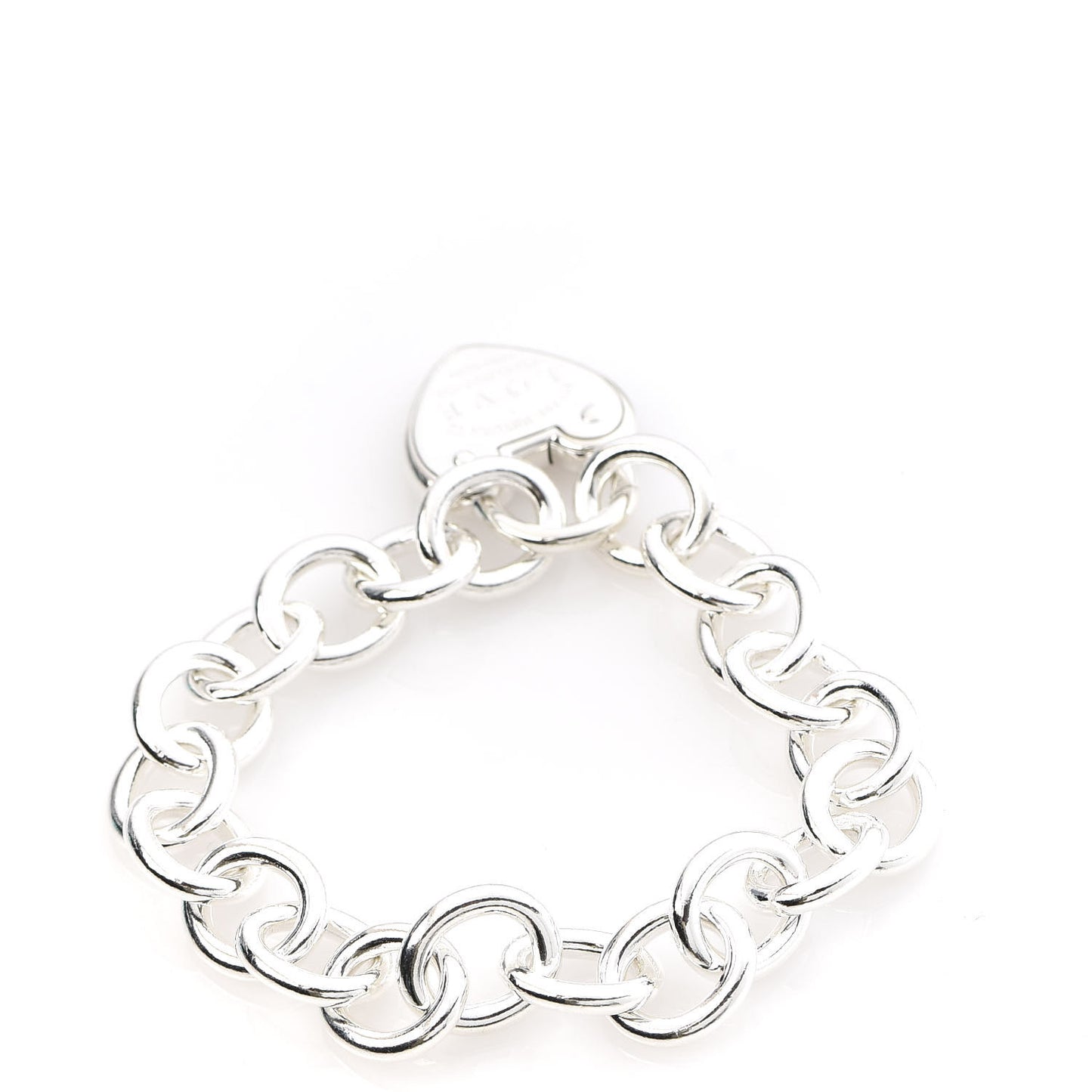 Sterling Silver Return to Love Lock Bracelet