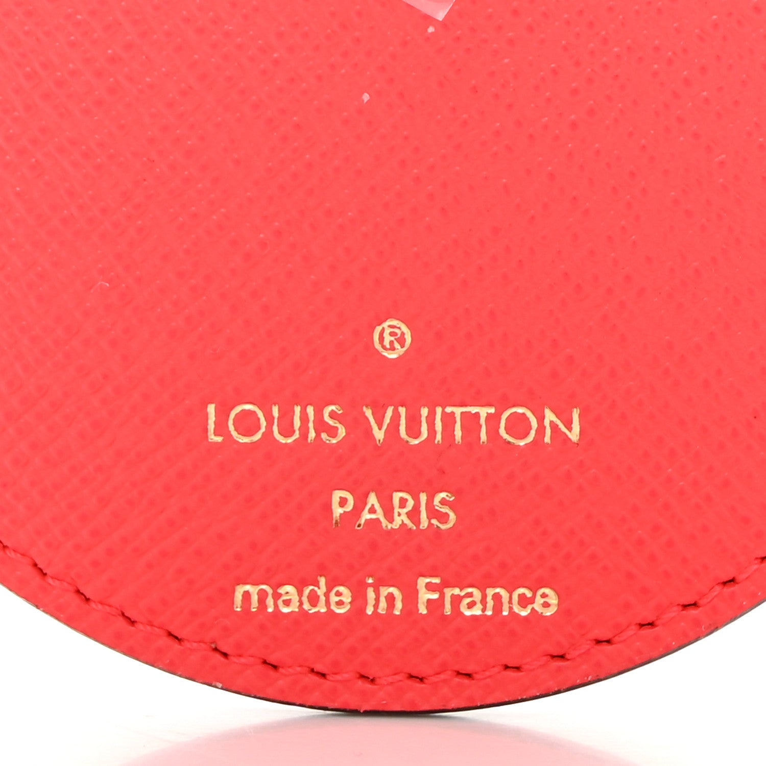 Louis Vuitton Monogram 2021 Christmas Animation London Bag Charm Key Ring Red 3 of 4