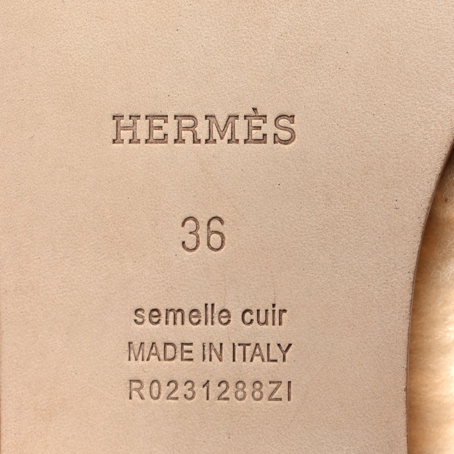 Hermes Woolskin Oran Sandals 36 Beige Argile 8 of 10