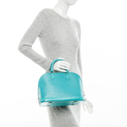 Louis Vuitton Epi Alma PM Turquoise 2 of 6