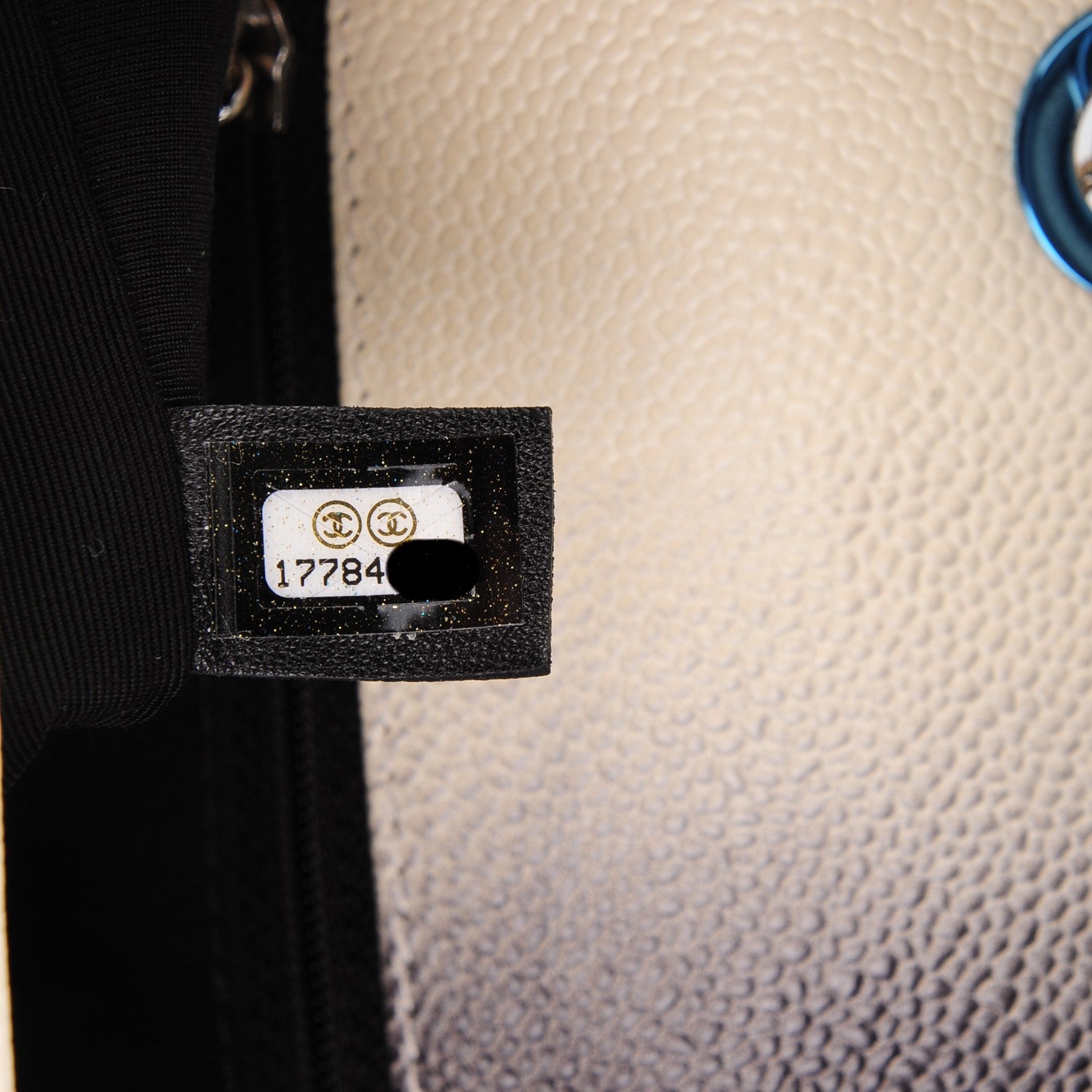 Chanel Caviar Quilted Large Ombre Single Flap Grey 6 of 7