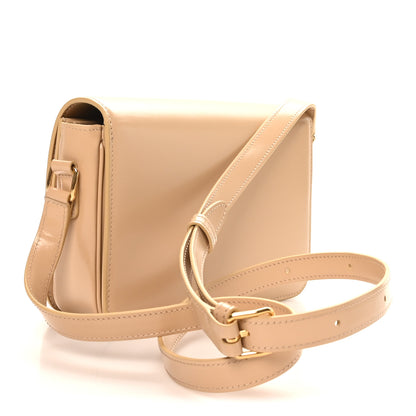 Celine Shiny Calfskin Teen Triomphe Oat Beige 3 of 9