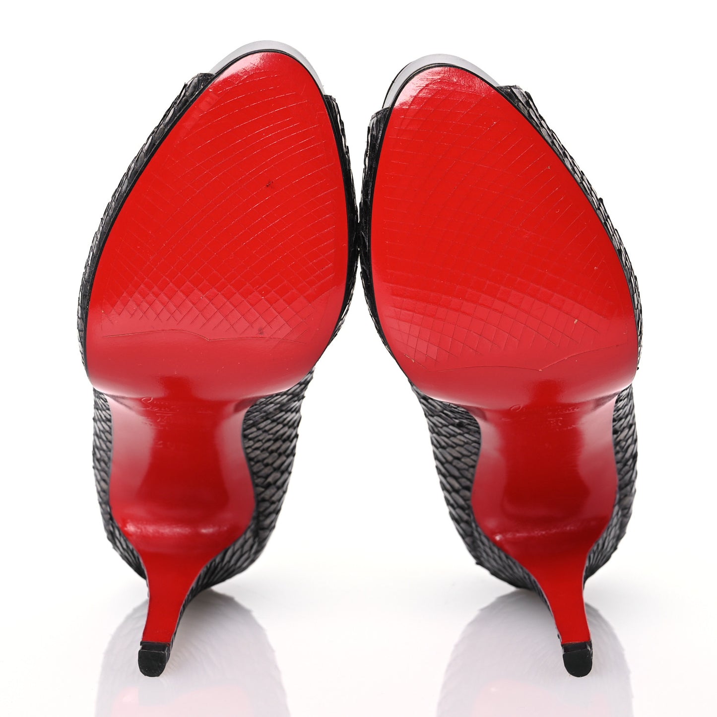 Snakeskin Very Prive 120 Pumps 38.5 Anthracite