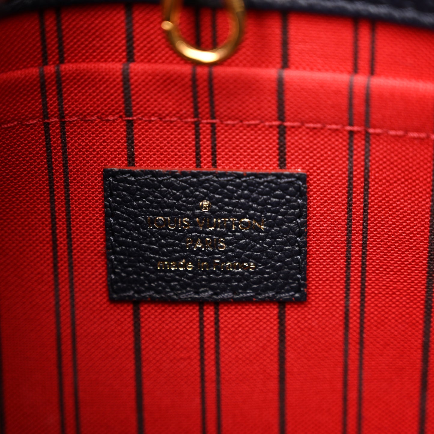 Empreinte Montaigne BB Marine Rouge