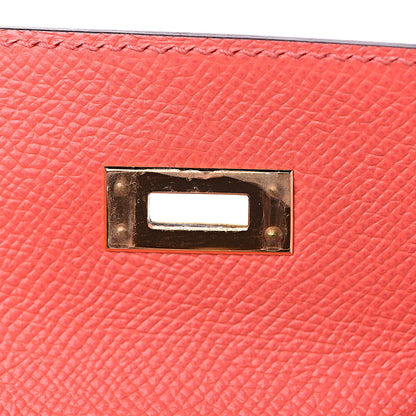 Hermes Epsom Kelly Sellier 25 Rose Jaipur 20 of 38