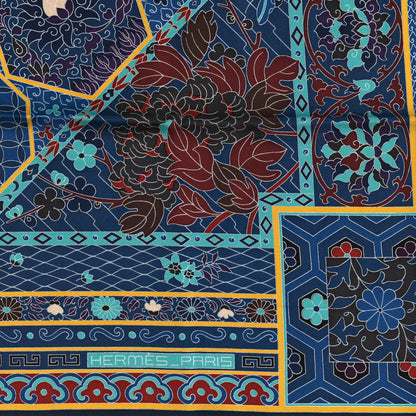 Hermes Silk Collections Imperiales Scarf 90 Ardoise 2 of 3
