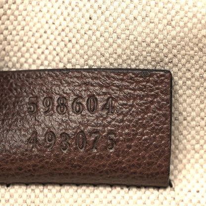 Gucci GG Supreme Monogram Web Medium Neo Vintage Flap Messenger Bag Beige New Acero 7 of 9