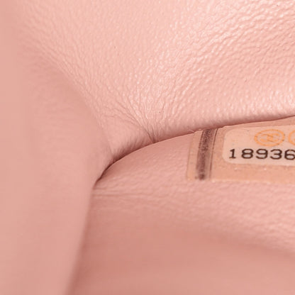 Chanel Caviar Quilted Jumbo Double Flap Light Pink 7 of 8