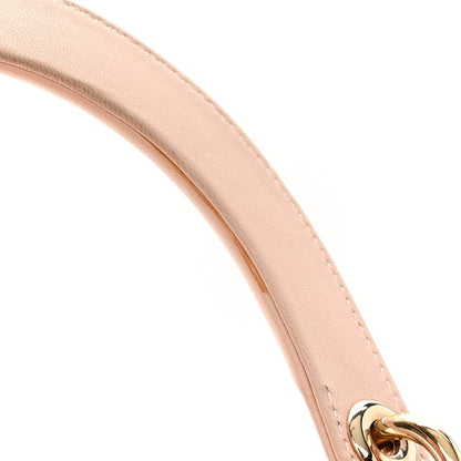 Christian Dior Lambskin Cannage Medium Lady Dior Light Pink 12 of 15