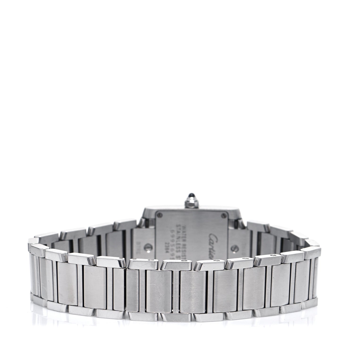 Stainless Steel 20mm Tank Francaise Quartz Watch