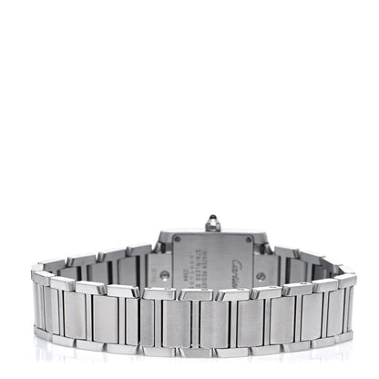 Cartier Stainless Steel 20mm Tank Francaise Quartz Watch 3 of 5