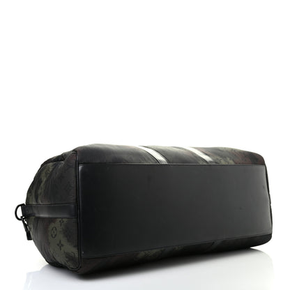Louis Vuitton Nylon Monogram Camouflage Keepall Bandouliere 50 Kaki 3 of 6