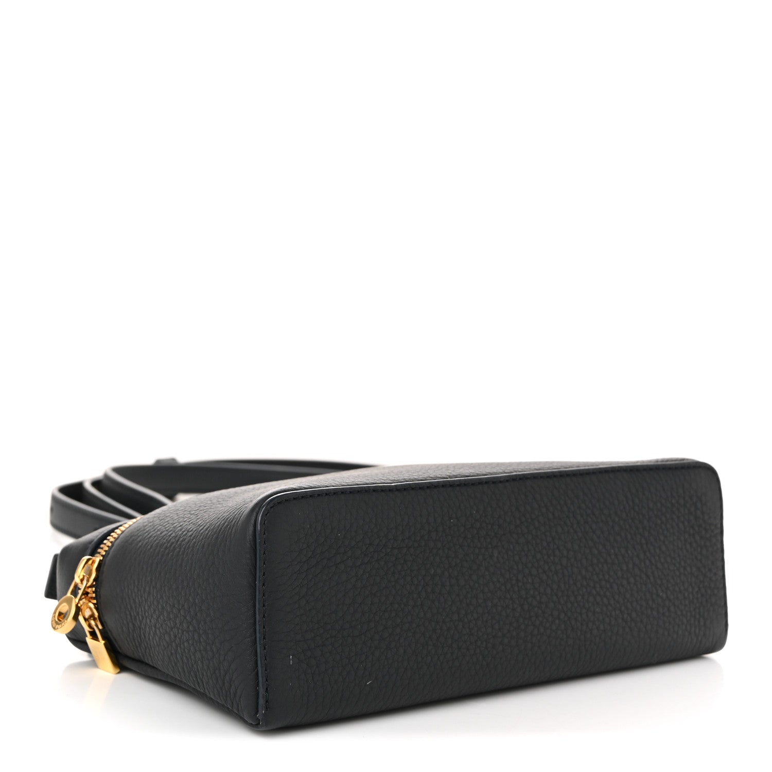 Loro Piana Grained Calfskin L19 Extra Pocket Pouch Navy 4 of 9