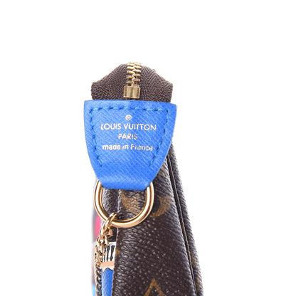 Louis Vuitton Monogram 2019 Christmas Animation Mini Venice Pochette Accessories Blue 8 of 12