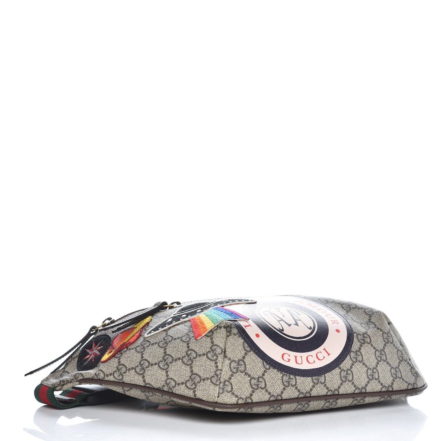 GG Supreme Monogram Courrier Belt Bag Beige New Acero