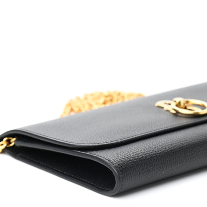 Mulberry Small Classic Grain Amberley Convertible Clutch Black 12 of 14
