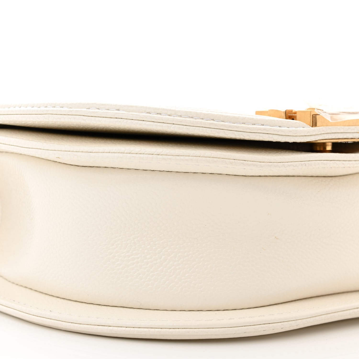 Chanel Caviar Quilted Small Boy Messenger Bag White 9 of 12