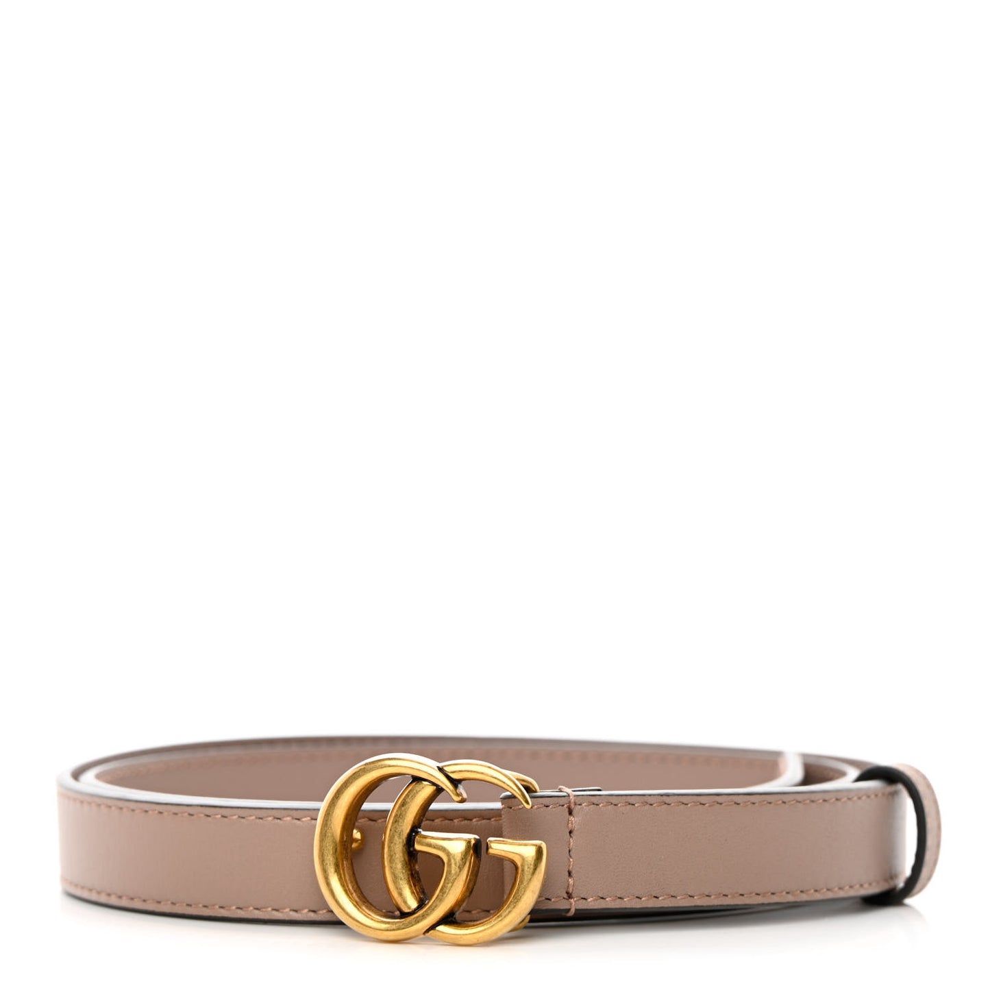 Calfskin Double G 20mm Belt 85 34 Porcelain Rose