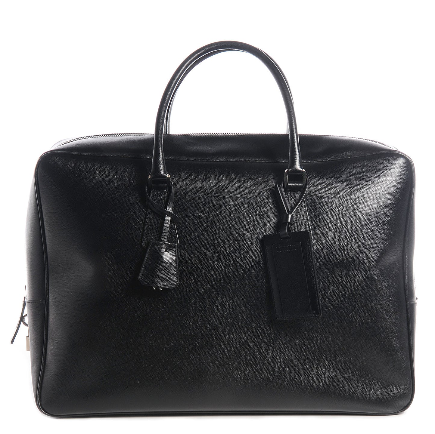 Saffiano Travel Bag Nero Black