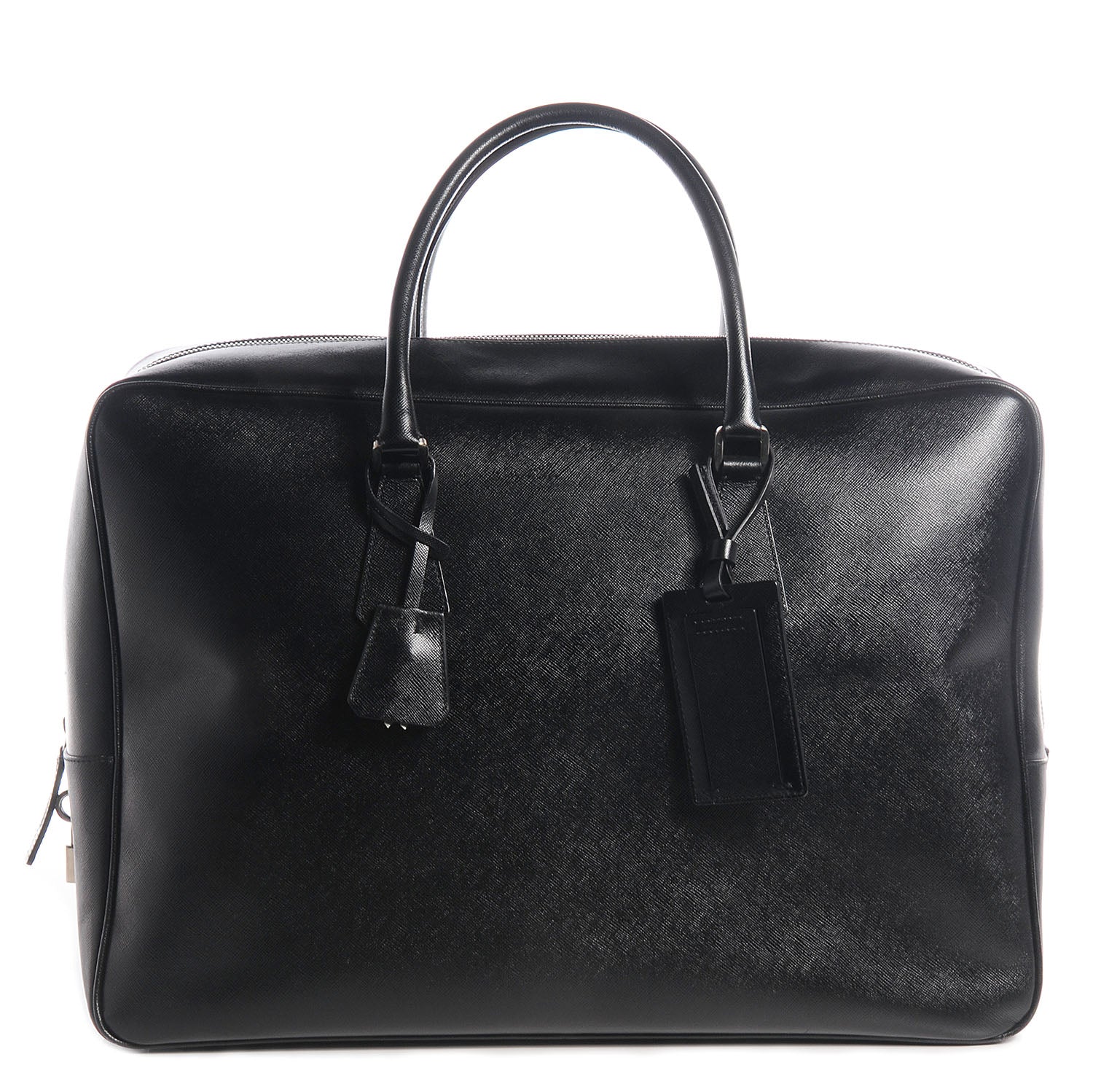 Prada Saffiano Travel Bag Nero Black 1 of 10