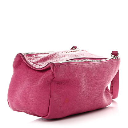 Givenchy Sugar Goatskin Pandora Wristlet Hot Pink 3 of 10