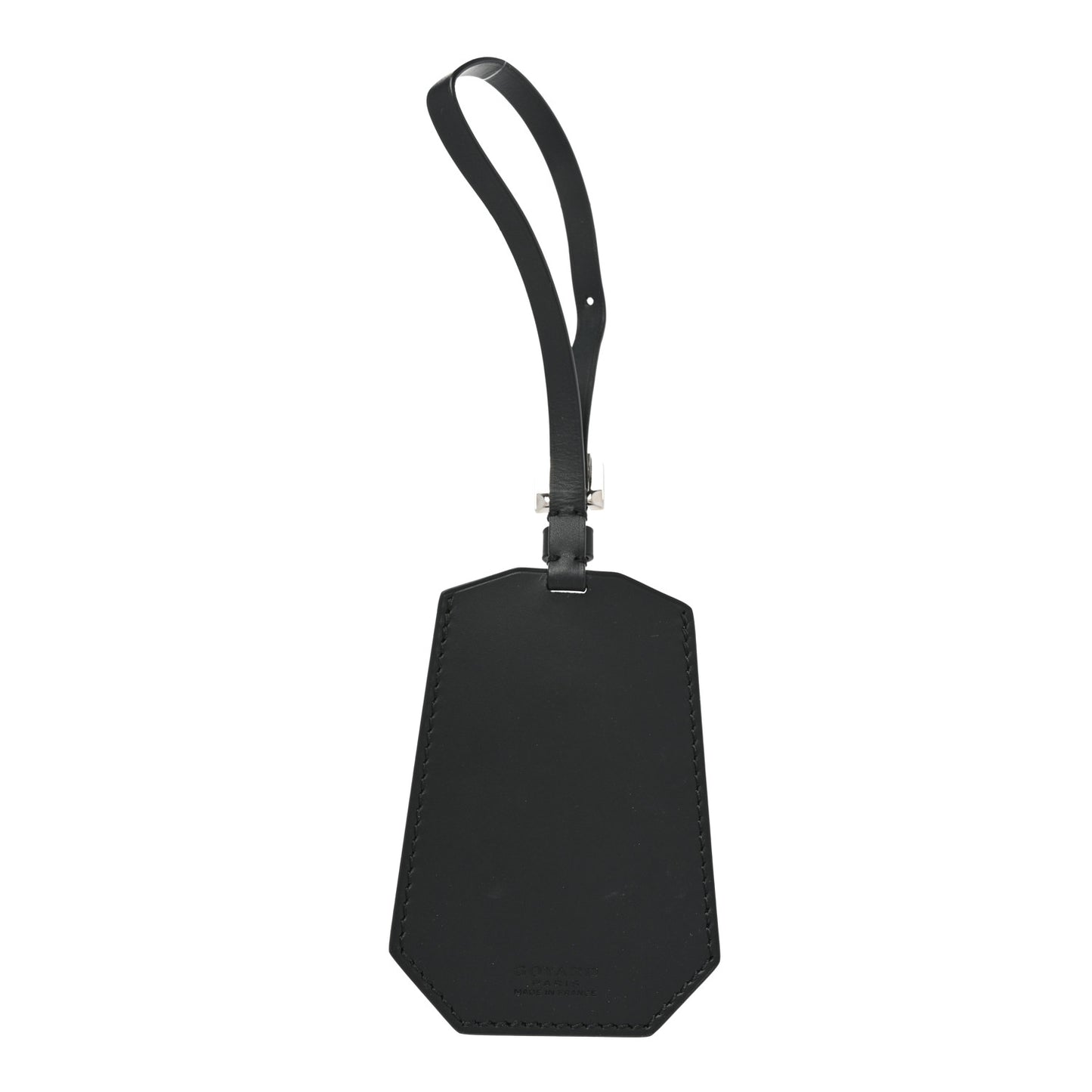 Goyardine Luggage Tag Black