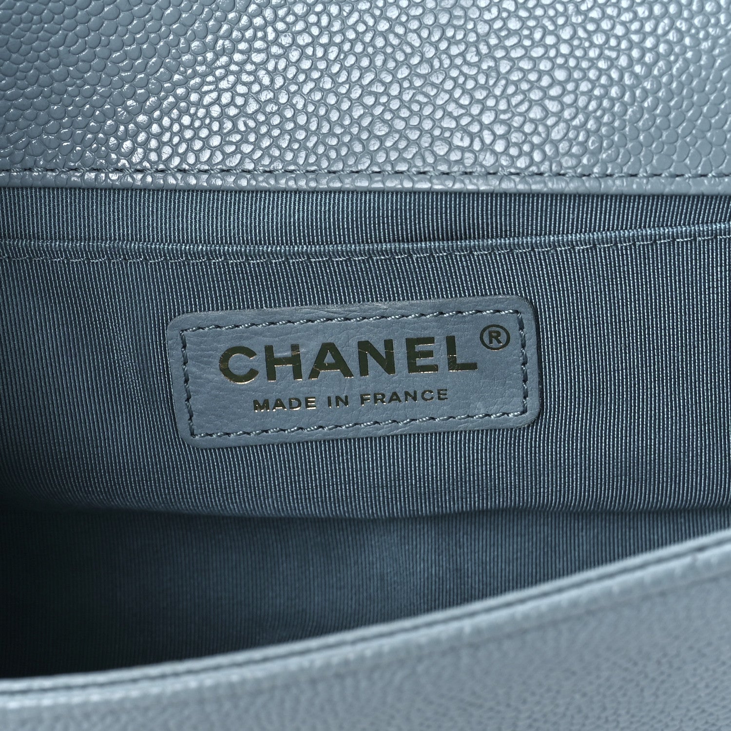 Chanel Caviar Quilted Small Boy Flap Light Blue 5 of 8