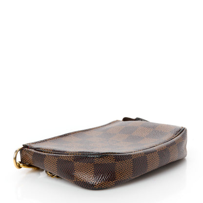 Louis Vuitton Damier Ebene Mini Pochette Accessories 4 of 10