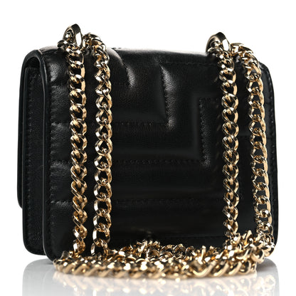 Jimmy Choo Nappa Quilted Varenne Micro Avenue Quad Black 3 of 8