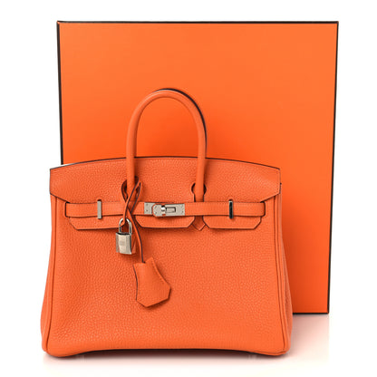 Hermes Togo Birkin 25 Orange 12 of 12