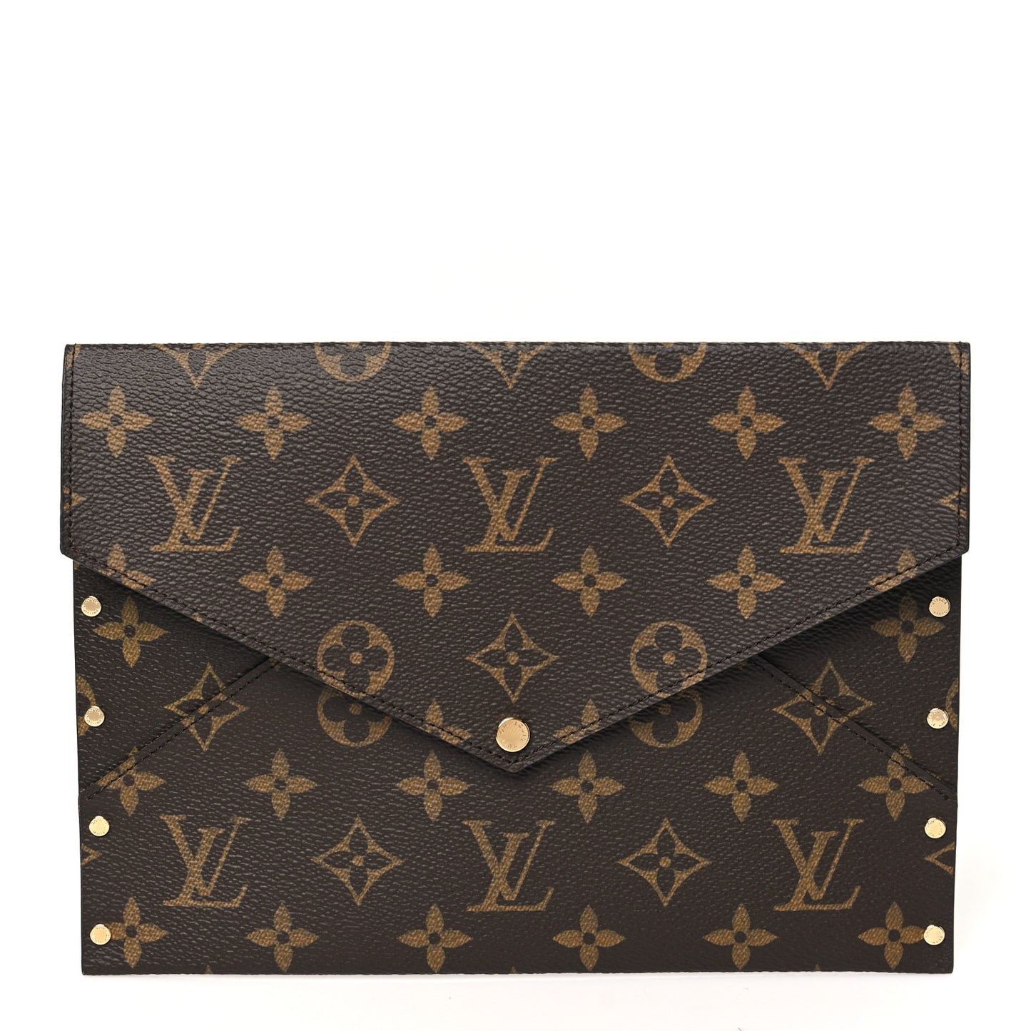 Monogram Rivets Enveloppe