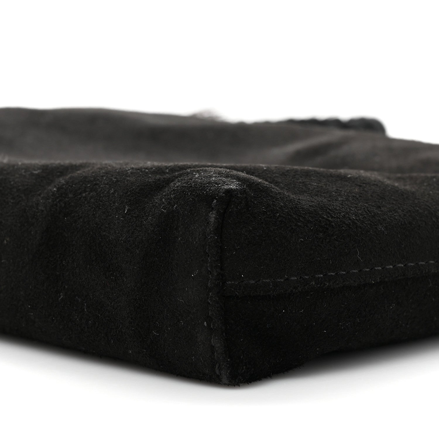 The Row Suede Horsehair Tassel Wristlet Black 9 of 13