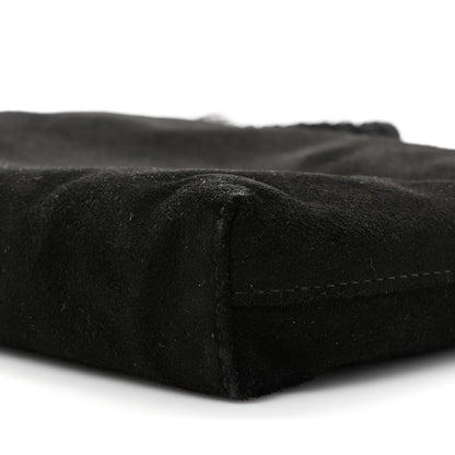 The Row Suede Horsehair Tassel Wristlet Black 9 of 13