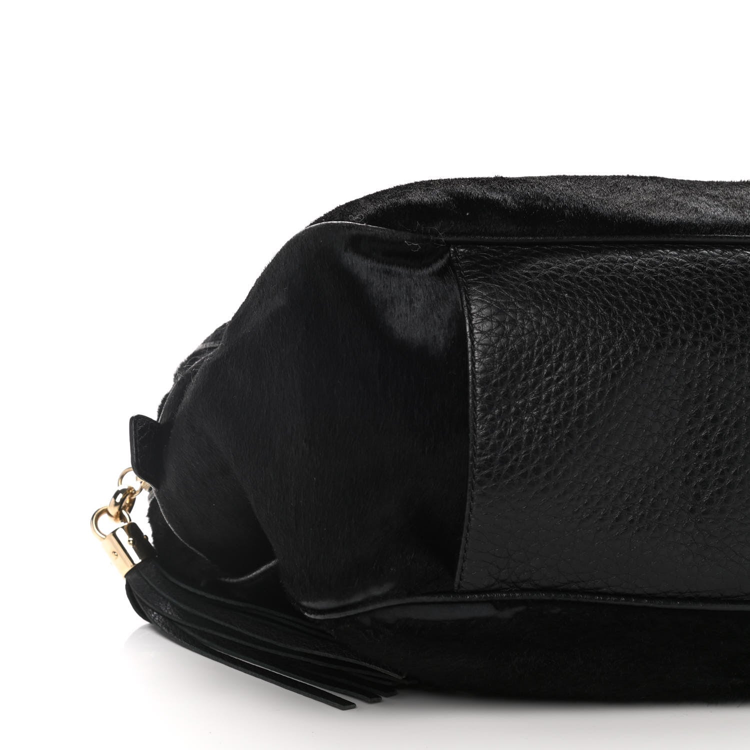 Gucci Pony Hair Medium Soho Bowler Black 10 of 14
