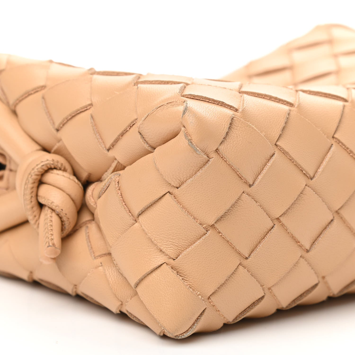 Bottega Veneta Nappa Intrecciato Mini Loop Camera Bag Almond 8 of 9