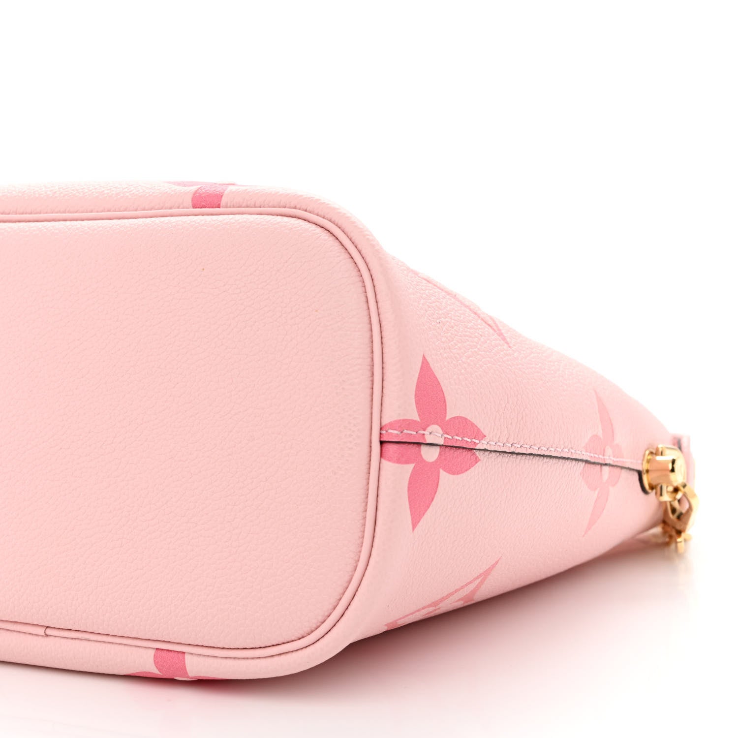 Louis Vuitton Empreinte Monogram Giant By The Pool Marshmallow Hobo PM Bouton De Rose 10 of 10