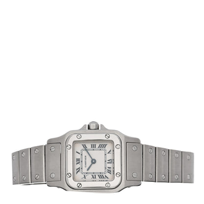 Cartier Stainless Steel 24mm Santos de Cartier Galbee Quartz Watch 2 of 4