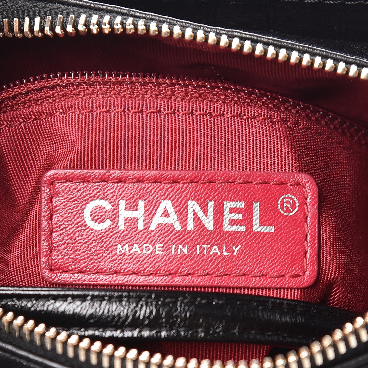 Chanel Aged Calfskin Quilted Small Gabrielle Hobo Black 5 of 9