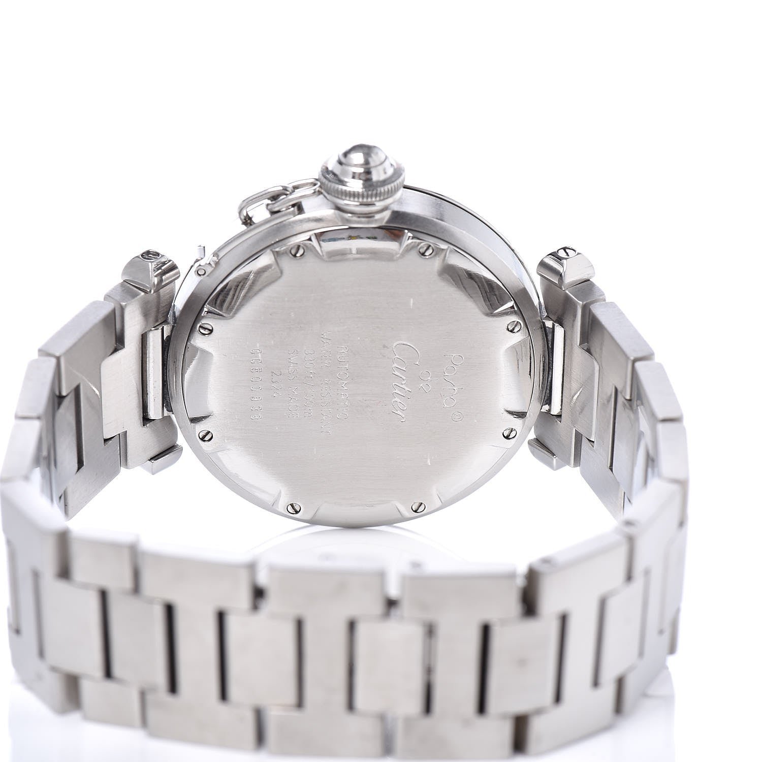 Cartier Stainless Steel 35mm Pasha C Automatic Watch 6 of 8