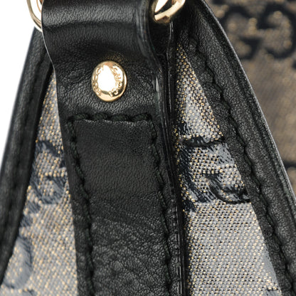 Gucci Crystal Monogram Medium Joy Shoulder Bag Black 8 of 8