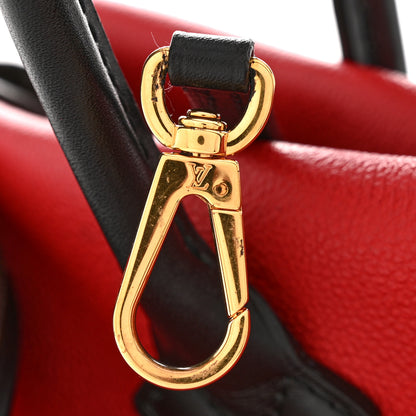 Louis Vuitton Monogram Cuir Orfevre Tote W PM Cherry 12 of 13